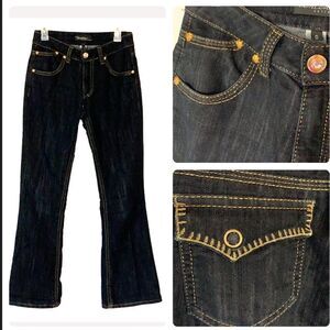 Caché Contour Collection Dark Wash Jeans Size 0